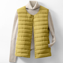 Women's Packable Puffer Vest Lightweight Quilted Sleeveless