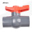 PVC Ball Valve for Water Supply Pipe Sliding Socket PVC-U 1