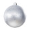 Christmas Ball Ornaments Silver Glitter Shatterproof 1