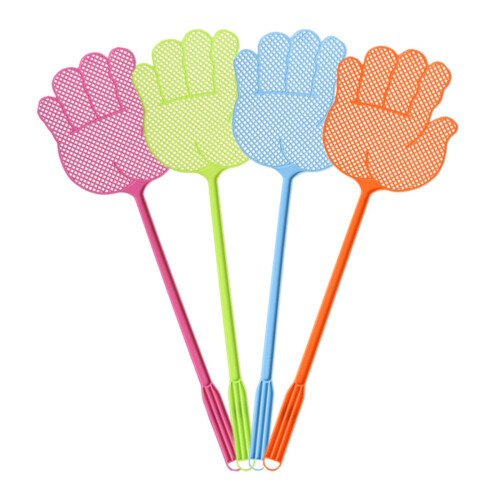 Hand-Shaped Fly Swatter Durable Colorful 1pc
