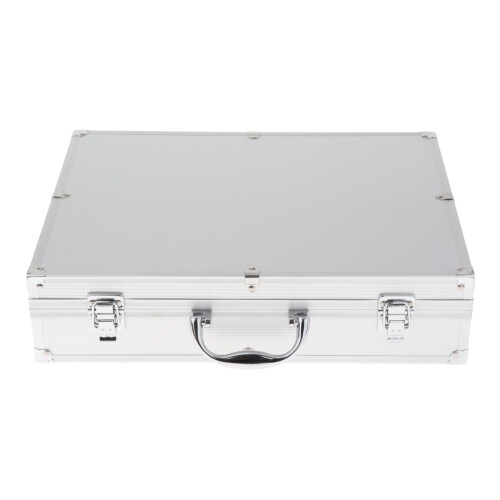 Microphone Carry Case Hard Shell Aluminum 4-Pack
