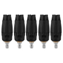 5X Adjustable Pressure Washer Nozzle Tips, Variable Spray Pattern, 1/4 Inch Quick Connect Plug, 3000 PSI