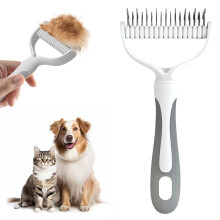 Pet Hair Removal Tool Double-Sided Large White-Gray
