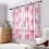 Blackout Curtains Thermal Insulated 2 Panels Pink 7
