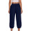 Women's Capri Pants Stretch High-Waisted Casual Summer 4