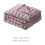 Hwkond Solid Flannel Throw Blanket Taro Purple 100x150cm 2