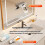 Mini Foldable Desktop Mop with Self-Squeeze Sponge 5