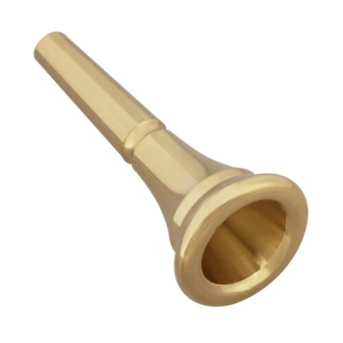 Golden Copper Horn Mouthpiece Replacement for Musicians 2