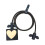 Charging Cable Protector Case Beige Black 2