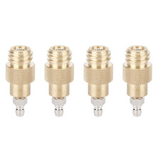 4X Adaptateur de Soude, TR21-4 Filetage Mâle en Laiton Adaptateur D'Eau de Soude Accessoires de Connecteur pour Club