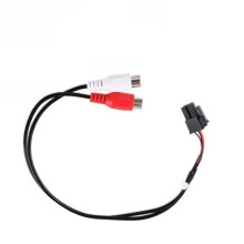 Signal Input Harness 4-Pin to RCA Connector