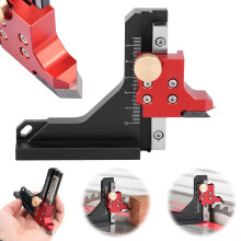 Aluminum Alloy Height Gauge for Woodworking with Engraved