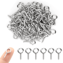 Gold Tone Screw Eye Pins Jewelry Making 300 PCS