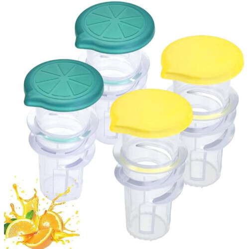 Mini Portable Lemon Juicer Screw-Top Citrus Press 2 pcs