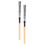 Steel Drum Brush with Wooden Handle 2 Pcs 1