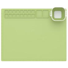 Silicone Painting Mat 20x16in with Tray and Removable Cup