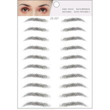 Eyebrow Stickers European Broken Style Water Transfer 12