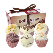Handmade Romance Spa Bath Bombs Set 6 Pieces