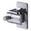 360 Adjustable Shower Head Holder Wall-Mounted No-Drill 1
