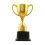 Gold Trophy for Teamwork Award 19 cm 1