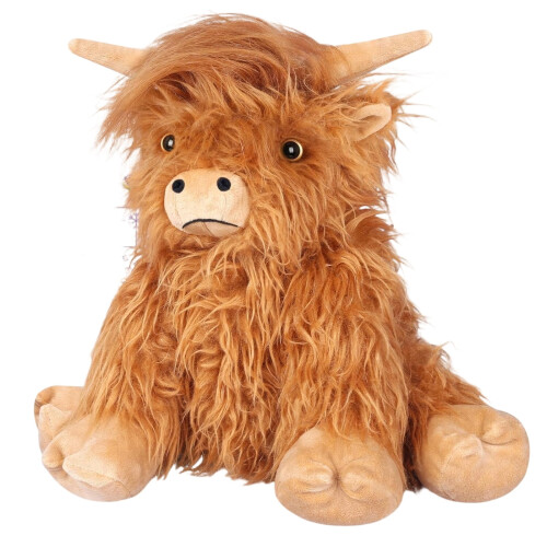 Highland Cow Plush Toy Soft Cuddly 20 cm