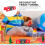 FRCOLOR Red Plastic Train Tunnel Toy 4.5 Inches 5