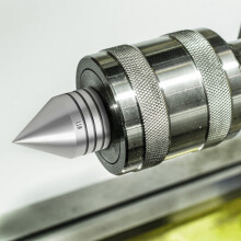 Steel Live Tailstock Center with 60 Point, Dust-Proof