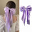 Oversized Bow Hair Clip Polyester Spring Clip for Women 6
