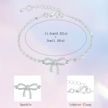 Sterling Silver Pearl Bracelet Kit for Women, 14 pcs