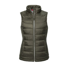 (XL, Dark Olive) Russell Womens/Ladies Nano Body Warmer