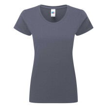 (M, Convoy Grey) Russell Womens/Ladies Authentic Classic T-Shirt