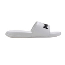 (5 UK, White) Puma Mens Popcat Flat Sliders
