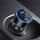 LTP Car Phone Charger with LED Display Dual USB Fast 3