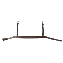 (X Full, Havana) Whitaker Leather Flat Horse Noseband
