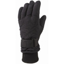 (9-10 Years, Black) Carta Sport Childrens/Kids Ski Gloves