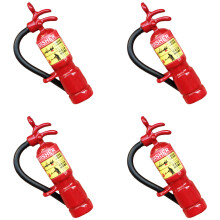 Mini Red Fire Extinguisher Iron Portable Safety Equipment