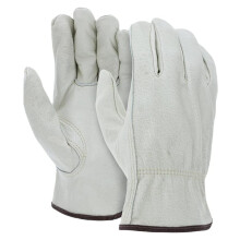 Cowhide Leather Work Gloves Heavy Duty 12 Pairs