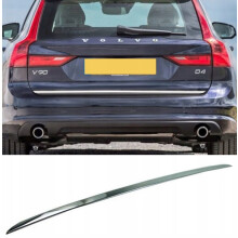VOLVO V90 2016- Chrome Trunk Trim - Tailgate Accent - Premium Car Rear Detail - Shine Enhancer .