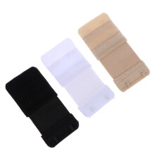 Luyaoo Women's Elastic Bra Extenders 3pcs 2-Hook 2-Row