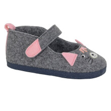 (10 UK Child, Light Grey) Sleepers Childrens/Kids Marley Slippers
