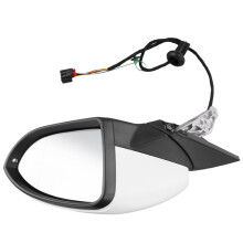 Rear View Mirror Assembly 6 Wires Manual Folding Side Wing Door Mirror for 7 MK7 MK7.5 Right
