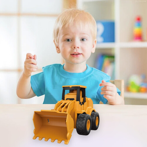 Push-Powered Engineering Toy for Kids with Movable Parts