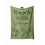 Flannel Throw Blanket Personalized Soft Grass Green 1
