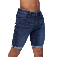(30R, Dark Wash) Duck And Cover Mens Zeki Shorts
