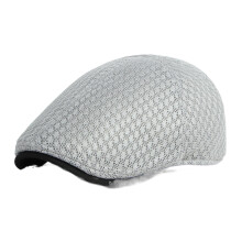 Korean Style Mesh Cap for Women and Men, Breathable Beret