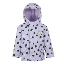 (6-12 Months, Lilac Frost) Regatta Childrens/Kids Shyla The Leopard Waterproof Jacket