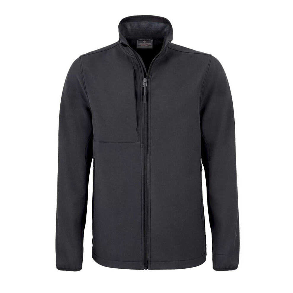 Craghoppers (M, Carbon Grey) Mens Expert Basecamp Soft Shell Jacket
