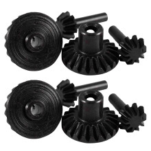 8X RC Car Metal Spare Part Upgrade Metal Front & Rear Axle Gear Shaft Driving Gear Set for WPL B1 B14 B16 B24 C14 C24