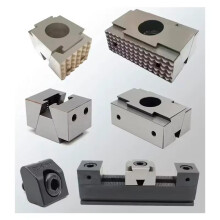 OK Double Extension Vise Fixture CNC Machining Center Multistation Batch Processing Inclined E Expansion Clamp Block M6