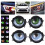Big Eye Devil Eyes LED Headlight 3rd Gen 24-Mode RGB 6